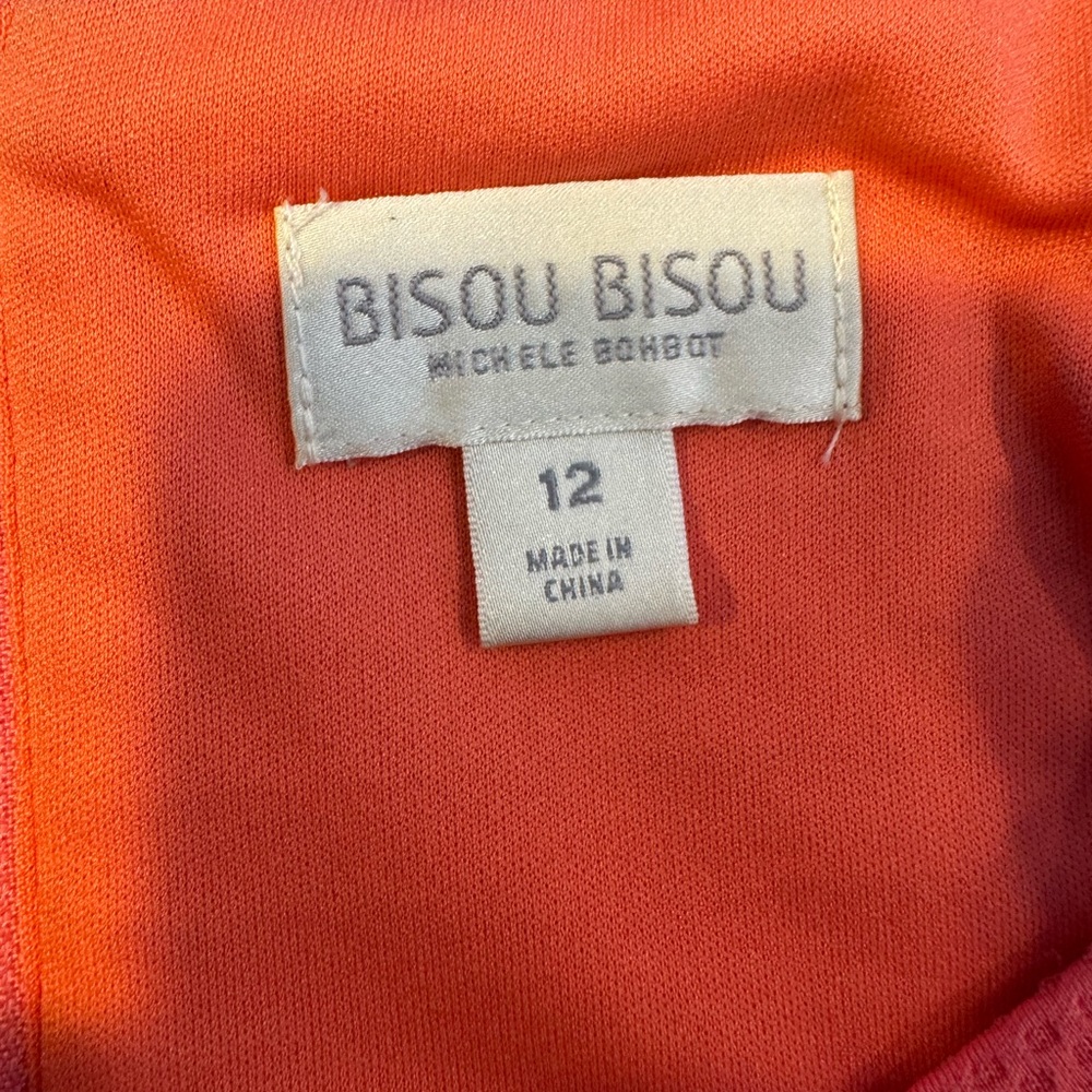 Bisou Bisou Coral Midi Dress- Easter Pink - Picture 10 of 10